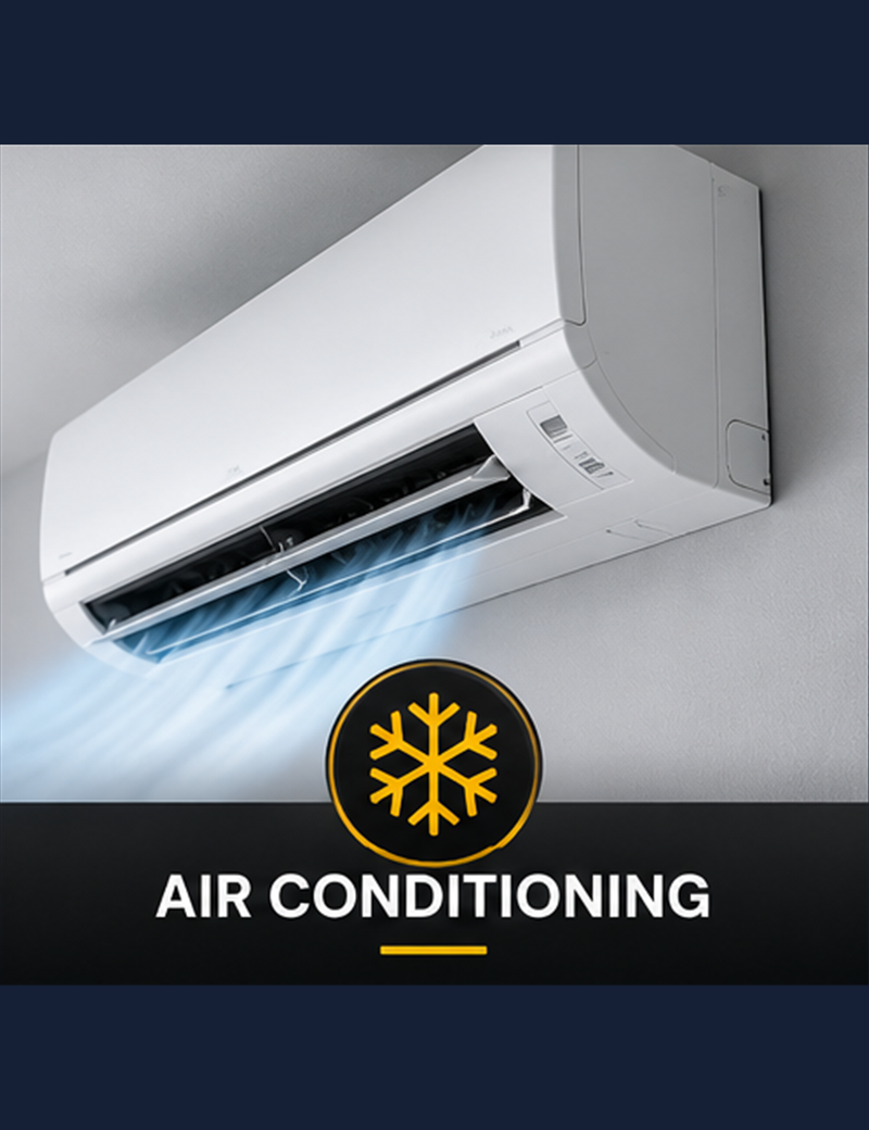 Air conditioning installation and servicing